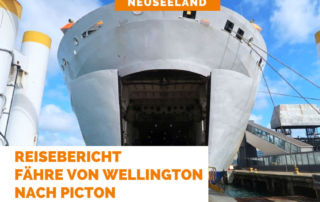 Fähre Wellington Picton Neuseeland