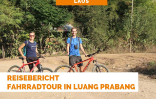 Fahrradtour Luang Prabang
