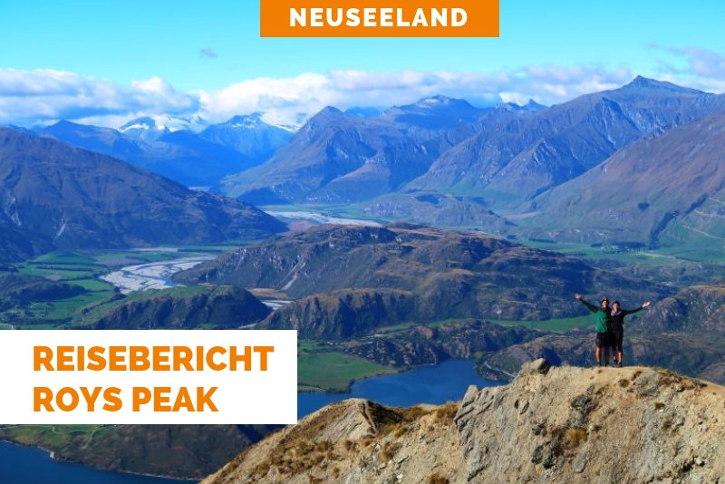 Roys Peak Track Wanaka Neuseeland